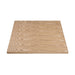 Bolero Pre-drilled Square Table Top Natural Ash Veneer 700mm Bolero