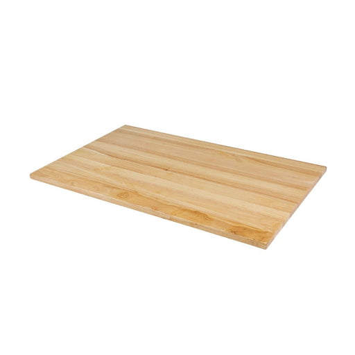 Bolero Pre-drilled Rectangular Tabletop Natural 1100 x 700mm Bolero