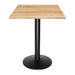 Bolero Pre-drilled Square Table Top Natural 700mm Bolero