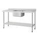 Size: 1500(W) x 600(D)mm | Self Assembly