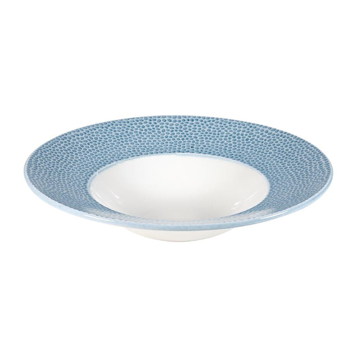 Churchill Isla Wide Rim Bowl Ocean Blue 240mm (12 Pack) Churchill