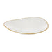 Churchill Stonecast Triangular Shallow Bowls Barley White 210mm Churchill
