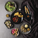 Churchill Stone Quartz Black Evolve Coupe Plates 260mm (12 Pack) Churchill