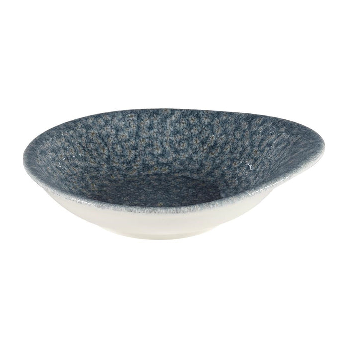 Churchill Raku Round Dish Topaz Blue 160mm (12 Pack) Churchill