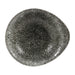 Churchill Raku Round Dish Quartz Black 160mm (12 Pack) Churchill