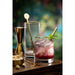 Utopia Hayworth Double Old Fashioned Gold Rim Glasses 325ml (6 Pack) Utopia