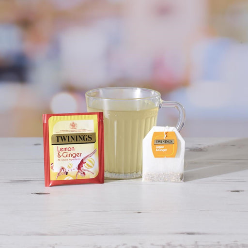 Twinings Lemon & Ginger Enveloped Tea Bags (240 Pack) Twinings