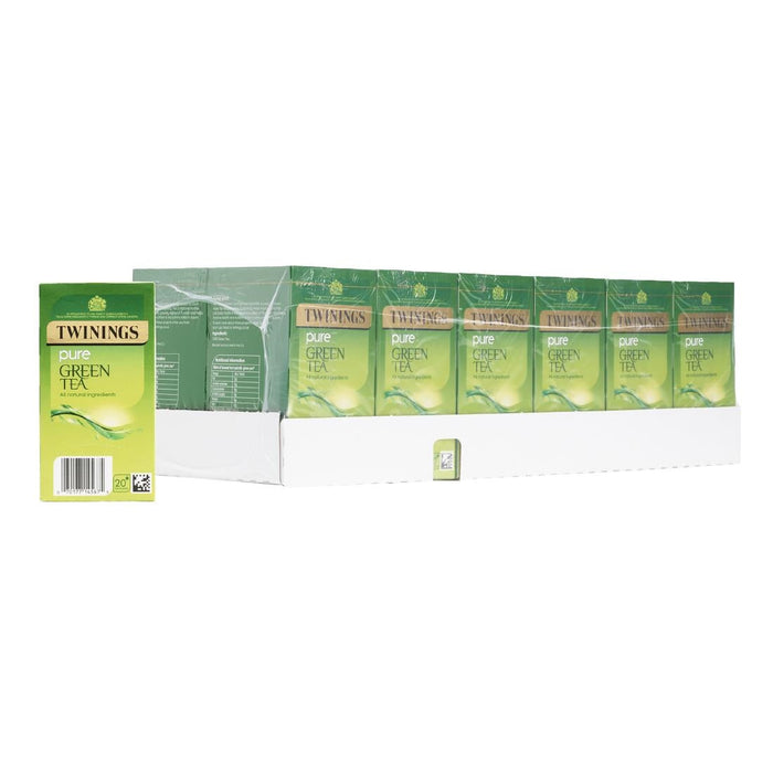 Twinings Pure Green Enveloped Tea Bags (12 packs of 20) Twinings