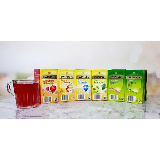 Twinings Infusions & Green Tea Variety Pack Enveloped Tea Bags (120 Pack) Twinings