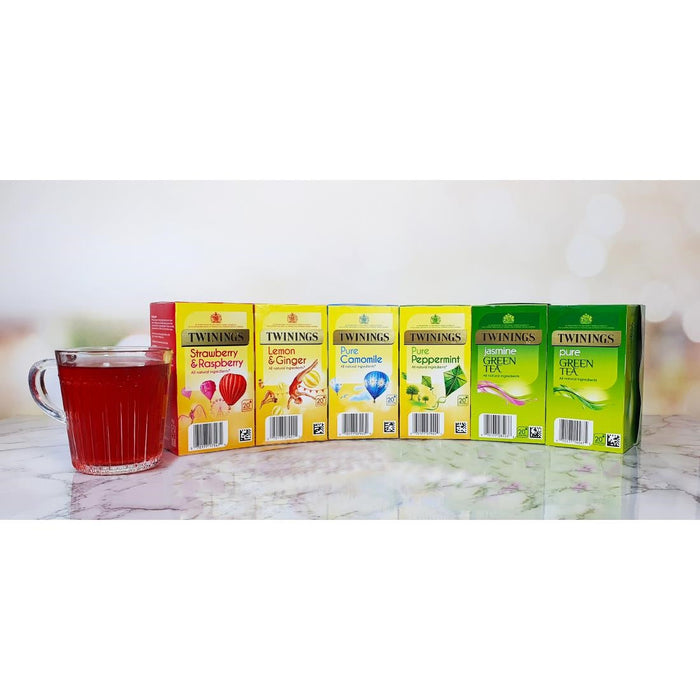 Twinings Infusions & Green Tea Variety Pack Enveloped Tea Bags (120 Pack) Twinings