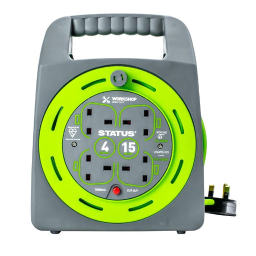 4 Socket | Thermal Cut Out | 15m