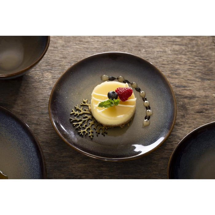 Olympia Birch Aubergine Coupe Plates 205mm (6 Pack) Olympia