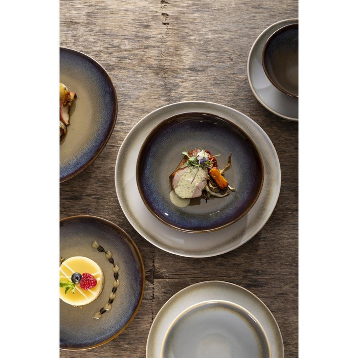 Olympia Birch Aubergine Deep Bowls 460ml (6 Pack) Olympia