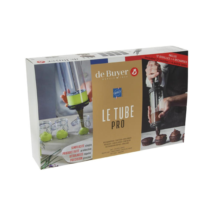 De Buyer Le Tube Pressure Pastry Pro Set De Buyer