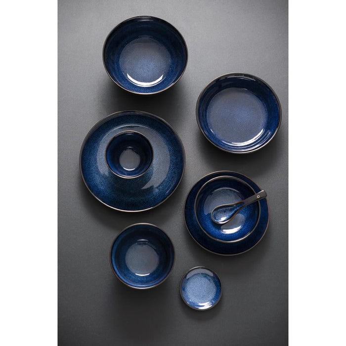 Olympia Luna Midnight Blue Coupe Bowls 160mm (6 Pack) Olympia