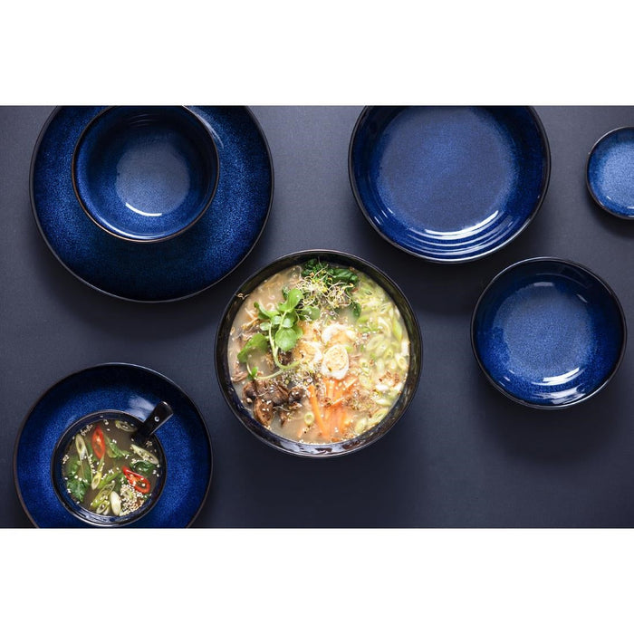 Olympia Luna Midnight Blue Coupe Bowls 160mm (6 Pack) Olympia