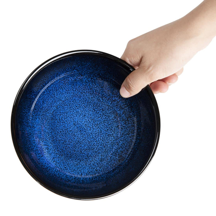 Olympia Luna Midnight Blue Coupe Bowls 160mm (6 Pack) Olympia