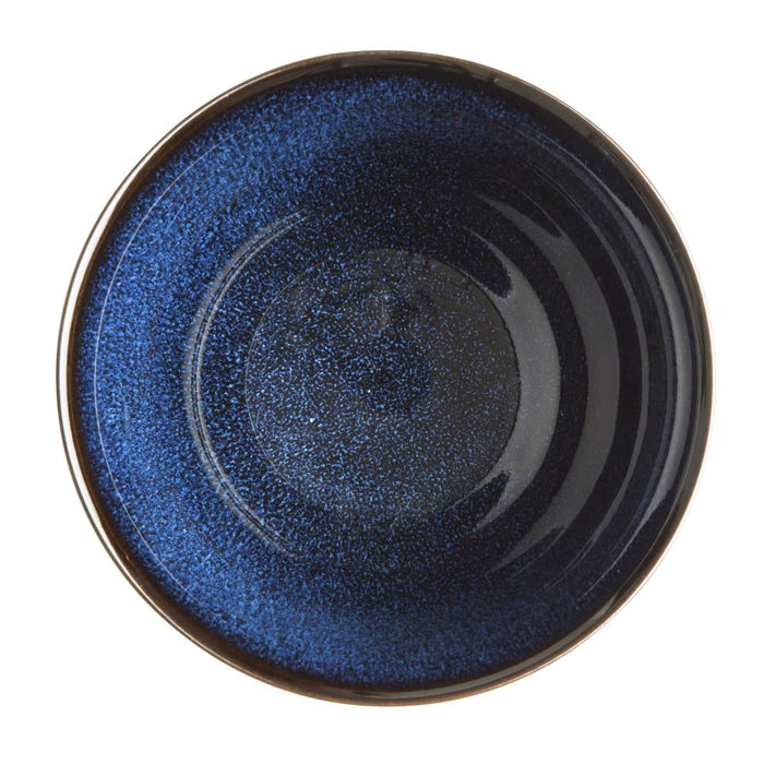 Olympia Luna Midnight Blue Footed Bowls 115mm (8 Pack) Olympia
