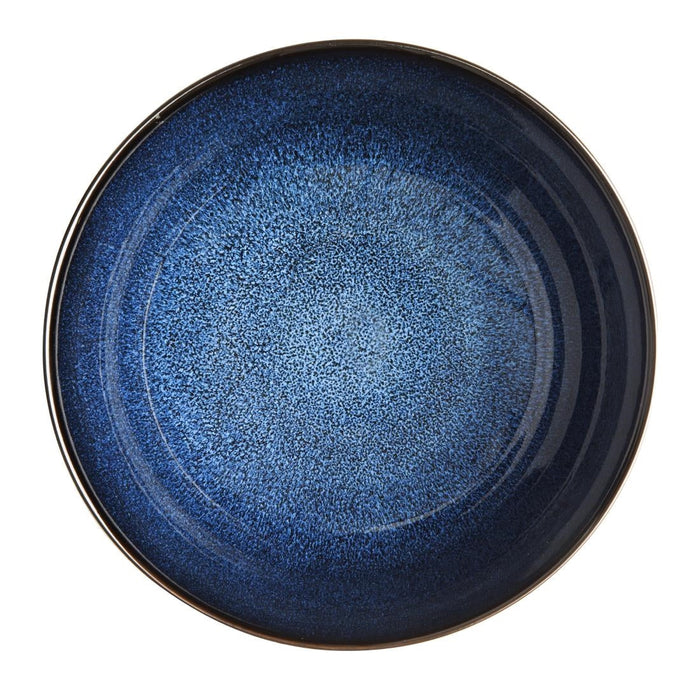 Olympia Luna Midnight Blue Footed Bowls 205mm (4 Pack) Olympia