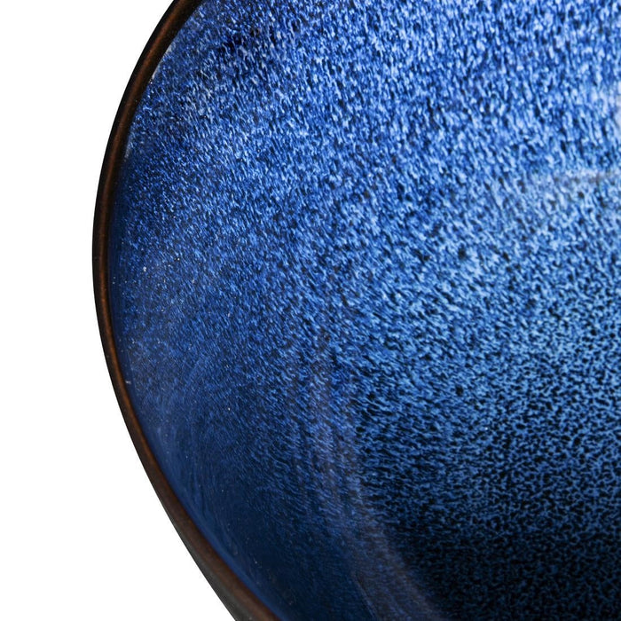 Olympia Luna Midnight Blue Footed Bowls 205mm (4 Pack) Olympia