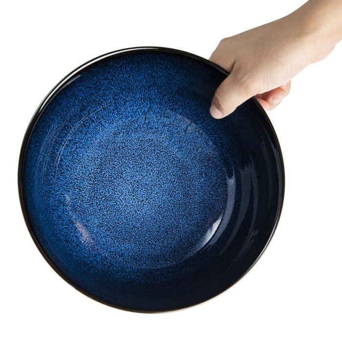 Olympia Luna Midnight Blue Footed Bowls 205mm (4 Pack) Olympia