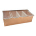 Size: 90(H)x305(W)x148(D)mm. Material: Stainless Steel