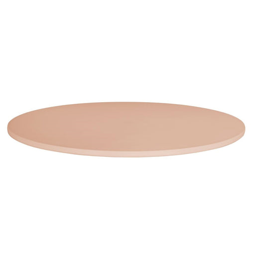 Bolero Mila 600mm Round Café Table - Nude Pink Bolero