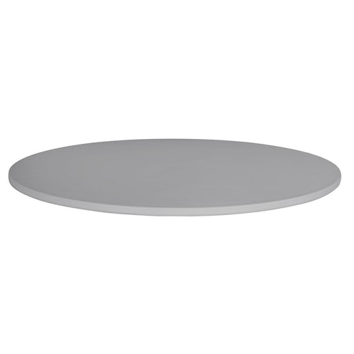 Bolero Lorenzo 600mm Round Café Table - Medium Grey Bolero