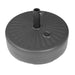 Bolero Black Plastic Parasol Base 40Ltr (filled) Bolero