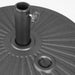 Bolero Black Plastic Parasol Base 40Ltr (filled) Bolero