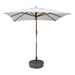 Bolero Black Plastic Parasol Base 40Ltr (filled) Bolero