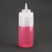 Vogue Clear Wide Neck Squeeze Sauce Bottle 16oz Vogue