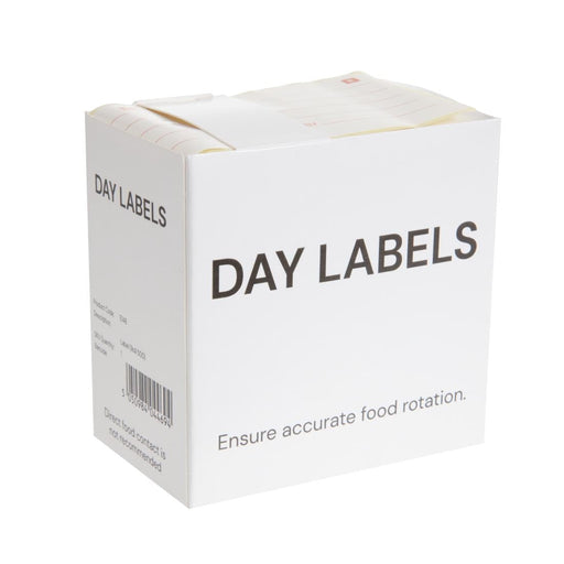 Hygiplas Removable Prepped Food Labels (500 Pack) Hygiplas