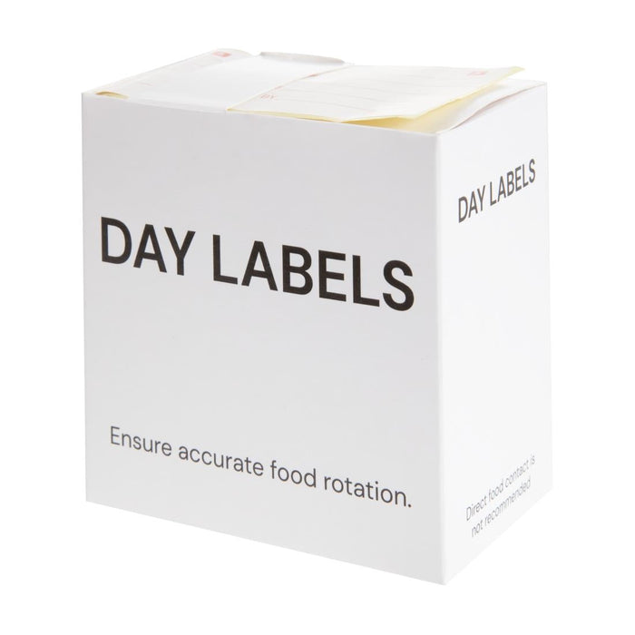 Hygiplas Removable Prepped Food Labels (500 Pack) Hygiplas