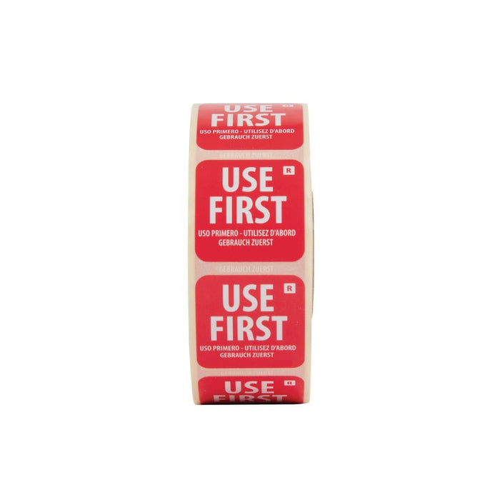 Hygiplas Removable Use First Labels (1000 Pack) Hygiplas