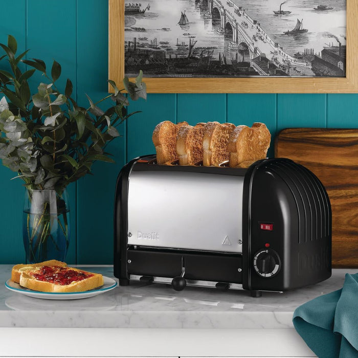 Dualit 4 Slice Vario Toaster Black 40344 Dualit