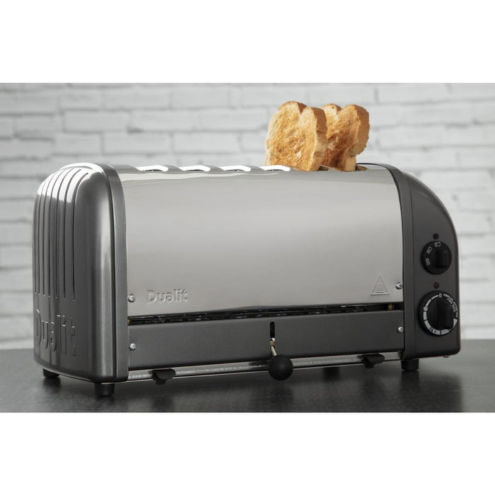 Dualit 6 Slice Vario Toaster Charcoal 60156 Dualit