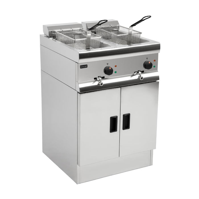 Lincat Twin Tank Twin Basket Free Standing Electric Fryer J18 Lincat