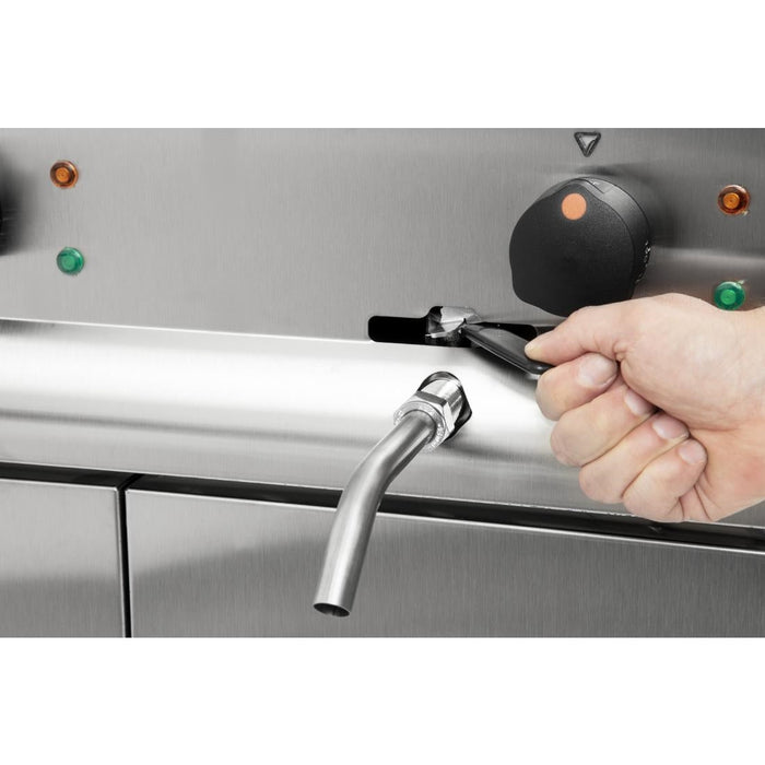 Lincat Twin Tank Twin Basket Free Standing Electric Fryer J18 Lincat