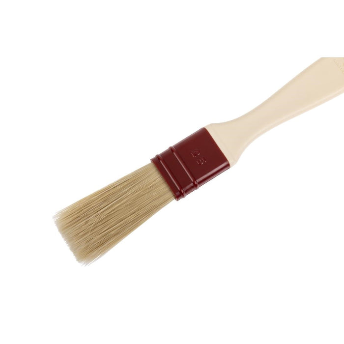 Matfer Bourgeat Pastry Brush Natural Flat Bristles 2.5cm Matfer Bourgeat