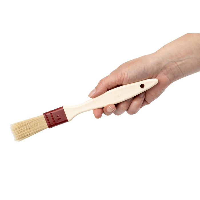Matfer Bourgeat Pastry Brush Natural Flat Bristles 2.5cm Matfer Bourgeat