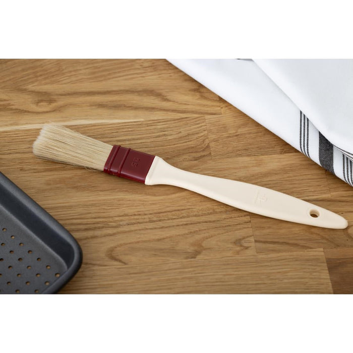 Matfer Bourgeat Pastry Brush Natural Flat Bristles 2.5cm Matfer Bourgeat