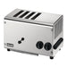2.3kW. 4 Slots. Colour: Stainless steel