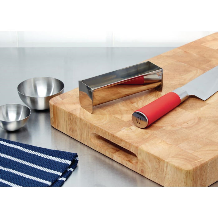 Vogue U Shaped Stainless Steel Terrine Mould 135mm Vogue