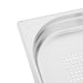 Vogue Stainless Steel Perforated 1/2 Gastronorm Tray 40mm Vogue
