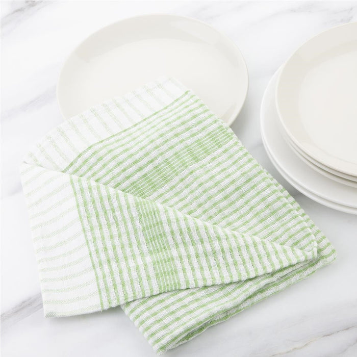 Vogue Wonderdry Tea Towels Green (10 Pack) Vogue