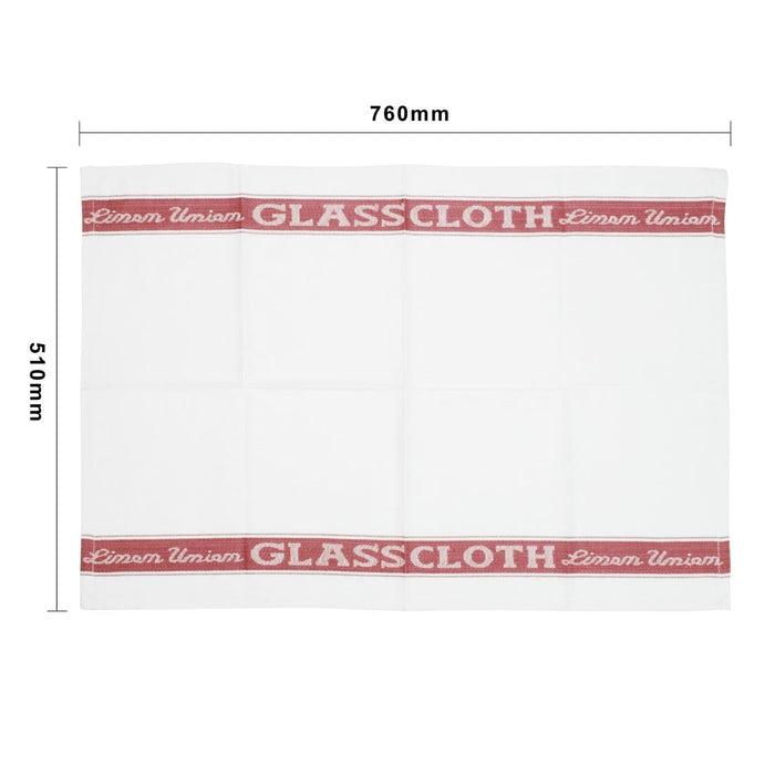 Vogue Glass Cloth Red Vogue