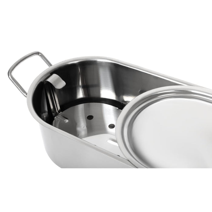 Kitchen Craft Stainless Steel Fish Kettle 740mm Kitchen Craft