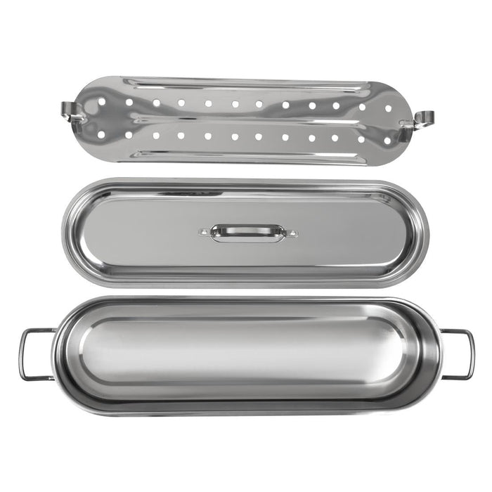 Kitchen Craft Stainless Steel Fish Kettle 740mm Kitchen Craft