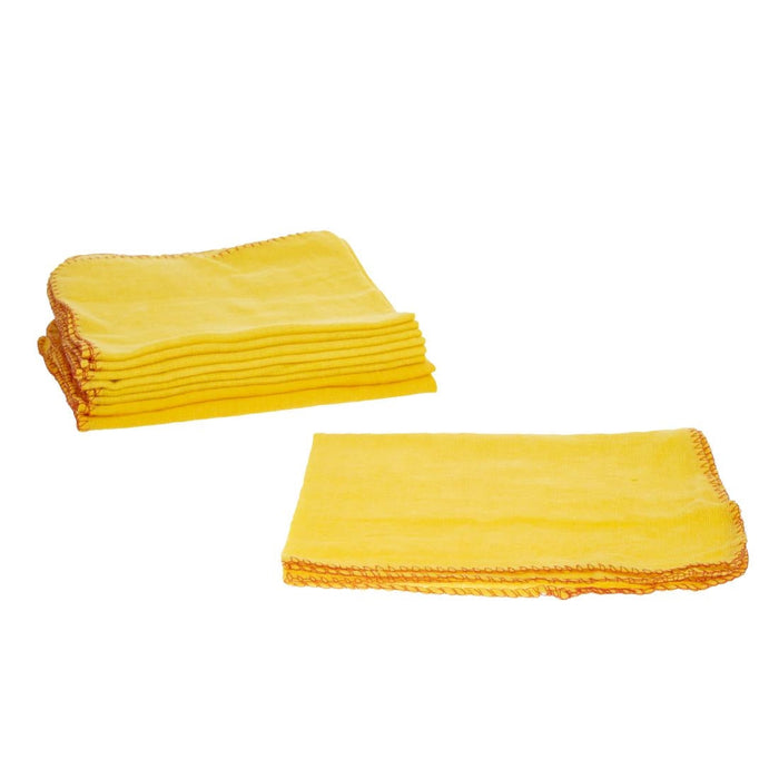 Jantex Yellow Dusters (10 Pack) Jantex